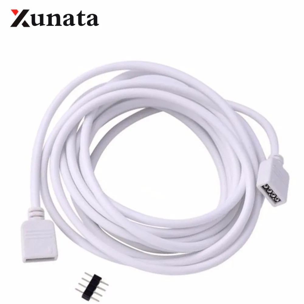 1M 2M 5M 30cm 4 PIN RGB led connector Extension Cable cord Wire with 4pin connector for RGB led strip Light Free shipping
1M 2M 5M 30cm 4 PIN RGB led connector Extension Cable cord Wire with 4pin connector for RGB led strip Light Free shipping