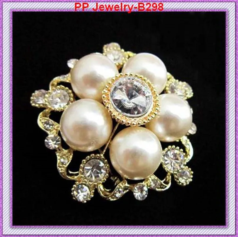 Free Shipping Gold Color Sparkle Crystal Wedding Bouquet Elegant Pearl Flower Brooches 6PCS/LOT Factory Price
Free Shipping Gold Color Sparkle Crystal Wedding Bouquet Elegant Pearl Flower Brooches 6PCS/LOT Factory Price