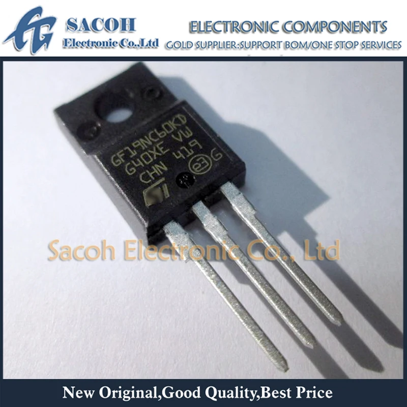 New Original 10Pcs/Lot STGF19NC60KD GF19NC60KD OR STGF19NC60SD OR STGF19NC60HD TO-220F 19A 600V Very Fast IGBT Transistor
New Original 10Pcs/Lot STGF19NC60KD GF19NC60KD OR STGF19NC60SD OR STGF19NC60HD TO-220F 19A 600V Very Fast IGBT Transistor