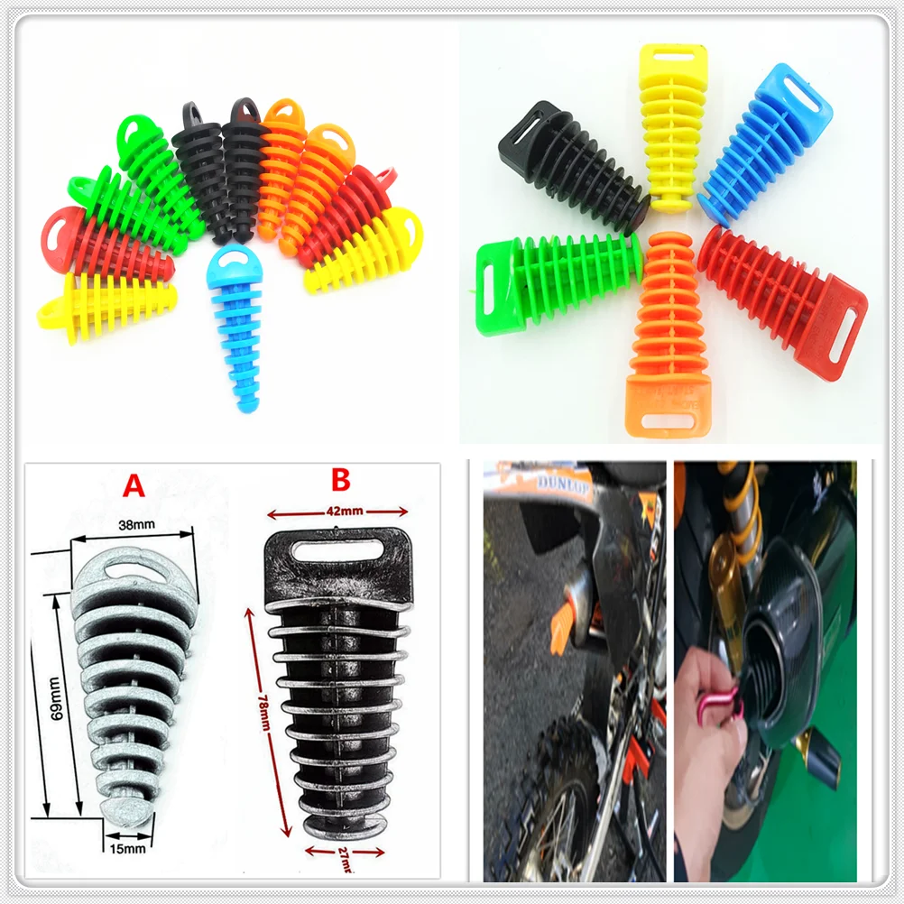new Motorcycle Exhaust Pipe Plug Muffler Wash protector for KTM Bajaj PulsaR 200 NS 1190 AdventuRe R 1050 RC8 Duke
new Motorcycle Exhaust Pipe Plug Muffler Wash protector for KTM Bajaj PulsaR 200 NS 1190 AdventuRe R 1050 RC8 Duke