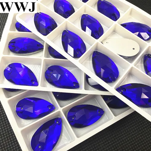 48pcs/lot 13x22mm Cobalt Color Teardrop Glass Crystal Sew on Rhinestone Flatback 2 holes Pear Droplet Sewing Crystal Beads
48pcs/lot 13x22mm Cobalt Color Teardrop Glass Crystal Sew on Rhinestone Flatback 2 holes Pear Droplet Sewing Crystal Beads