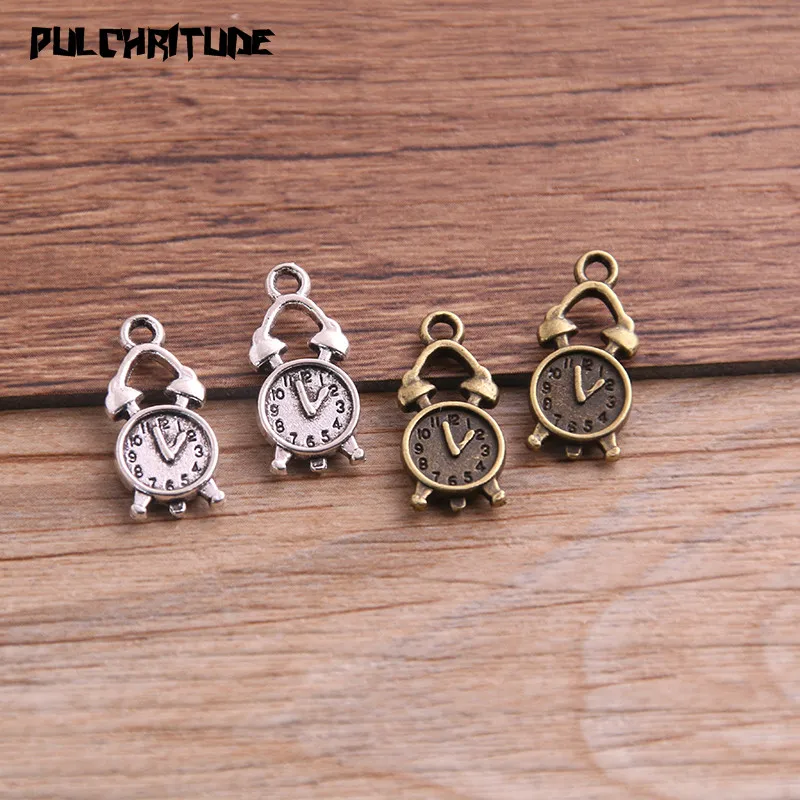 20PCS 9*18mm Two Color Vintage Metal Zinc Alloy Steampunk Clock Charms Fit Jewelry Pendant Charms Makings
20PCS 9*18mm Two Color Vintage Metal Zinc Alloy Steampunk Clock Charms Fit Jewelry Pendant Charms Makings