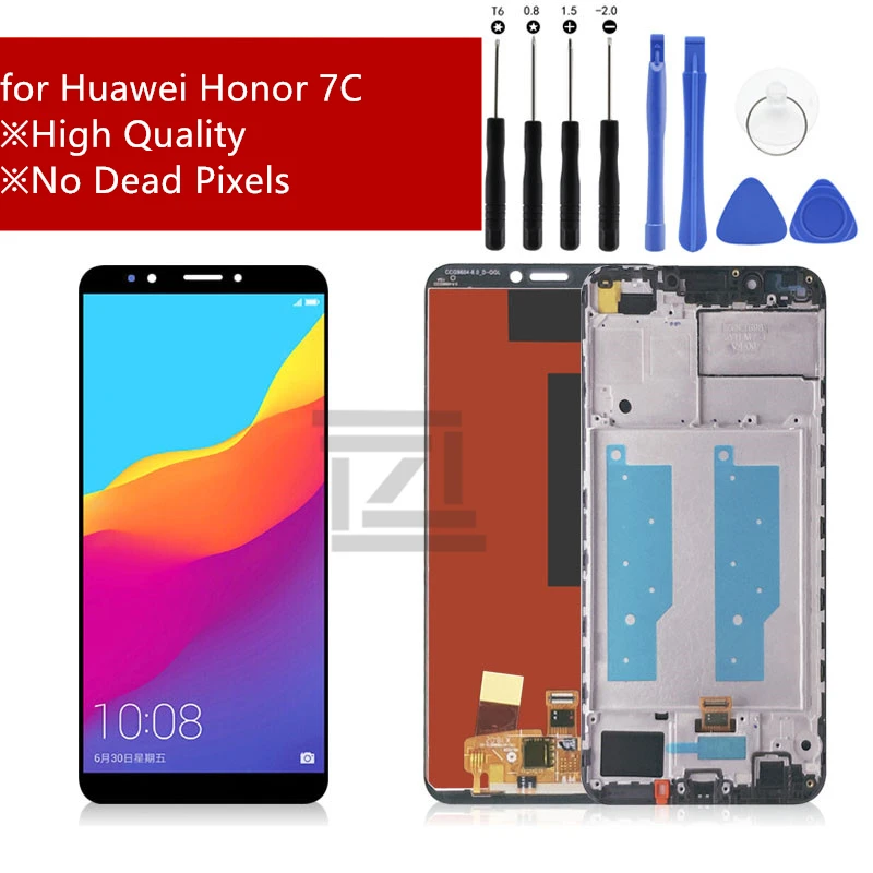 for Huawei Honor 7C aum-L41 Aum-L41 LCD Display Touch Screen Digitizer Assembly For Huawei ATU LX1 / L21 repair parts
for Huawei Honor 7C aum-L41 Aum-L41 LCD Display Touch Screen Digitizer Assembly For Huawei ATU LX1 / L21 repair parts
