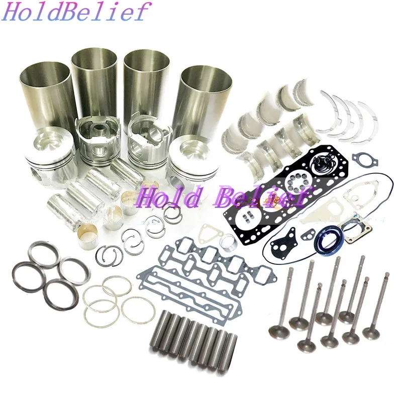 New Overhaul Rebuild Kit For Yanmar Engine 4TNE106T For Komatsu Engine 4D106T
New Overhaul Rebuild Kit For Yanmar Engine 4TNE106T For Komatsu Engine 4D106T
