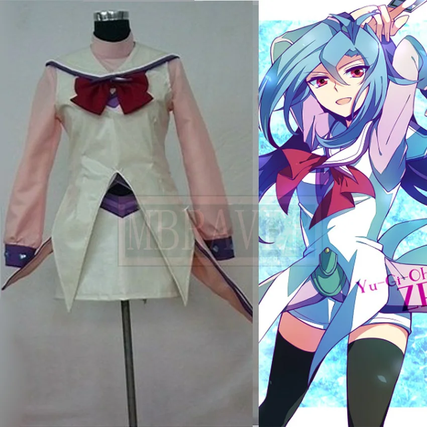 Yu-Gi-Oh ZEXAL Kamishiro Rio Rio Kastle Uniform Cosplay Costume Dress Skirt Free Shipping
Yu-Gi-Oh ZEXAL Kamishiro Rio Rio Kastle Uniform Cosplay Costume Dress Skirt Free Shipping