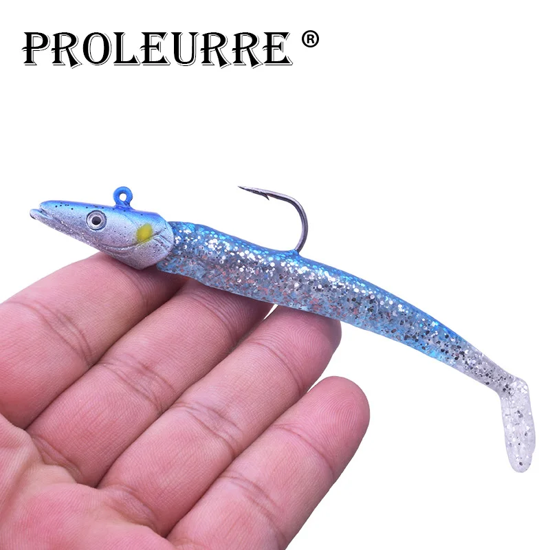 Proleurre 1PCS 11.5cm 22g jig Head Single Hook Soft Fishing Lure Wobbler Bait Sinking Jigging Sea Fishing Pesca Fishing Tackle
Proleurre 1PCS 11.5cm 22g jig Head Single Hook Soft Fishing Lure Wobbler Bait Sinking Jigging Sea Fishing Pesca Fishing Tackle