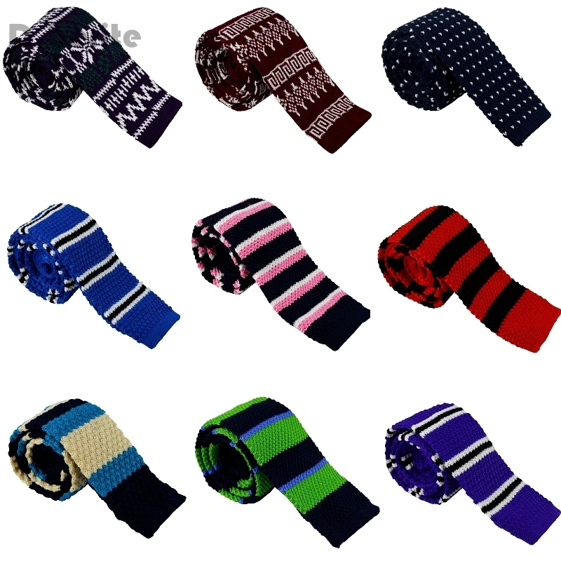 New Striped Men's Tie Knit Knitted skinny Tie Slim Necktie Wedding Groom Party ZZLD107-122
New Striped Men's Tie Knit Knitted skinny Tie Slim Necktie Wedding Groom Party ZZLD107-122
