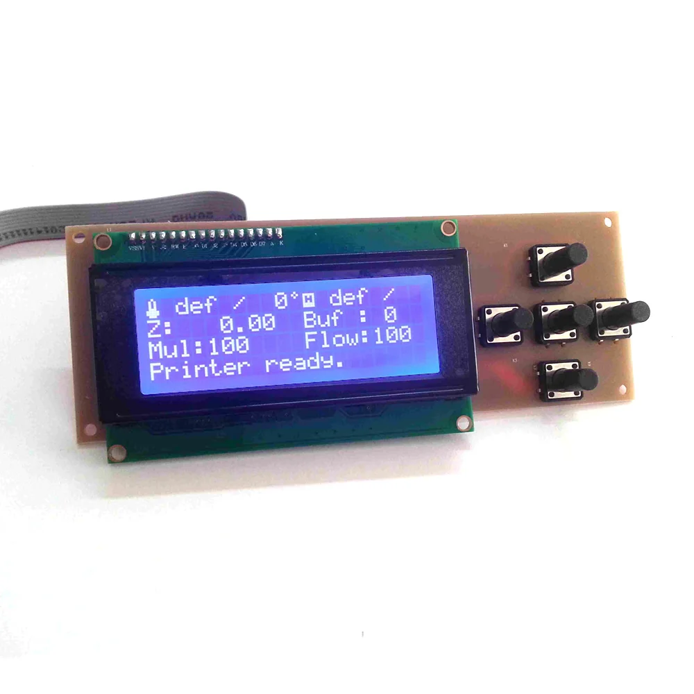 3D Printer LCD2004 Controller RAMPS 1.4 2004 LCD Display Control For Anet A8 3D Printer Display Monitor
3D Printer LCD2004 Controller RAMPS 1.4 2004 LCD Display Control For Anet A8 3D Printer Display Monitor
