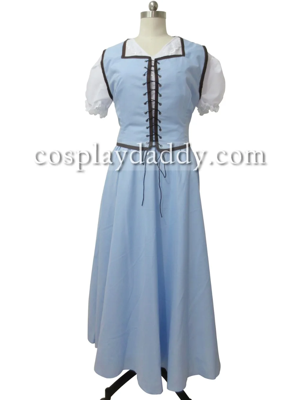 Once Upon a Time Cosplay Belle Costume Dress Vest Skirt Movie Women's Party Wear
Once Upon a Time Cosplay Belle Costume Dress Vest Skirt Movie Women's Party Wear