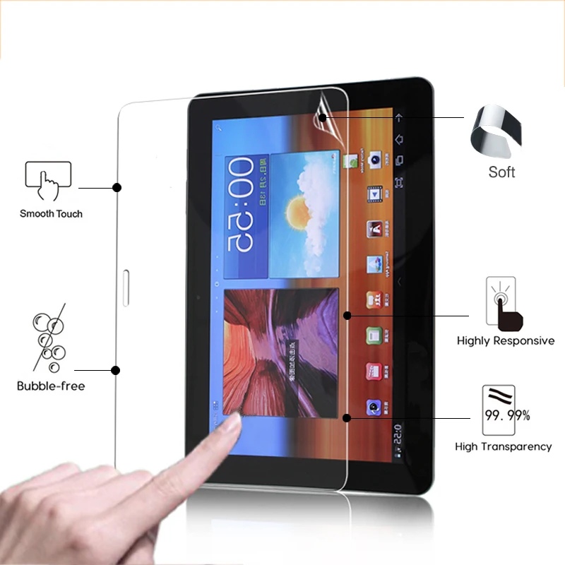 High Quality HD lcd screen protector film For Samsung Galaxy Tab P7500 P7510 10.1" high Clear glossy screen protective film
High Quality HD lcd screen protector film For Samsung Galaxy Tab P7500 P7510 10.1" high Clear glossy screen protective film