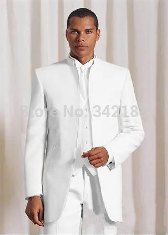 Best selling Ivory Groom Tuxedos Groomsmen Men Wedding Suits Best man Suits Prom Clothing (Jacket+Pants+Vest+Tie) wedding
Best selling Ivory Groom Tuxedos Groomsmen Men Wedding Suits Best man Suits Prom Clothing (Jacket+Pants+Vest+Tie) wedding
