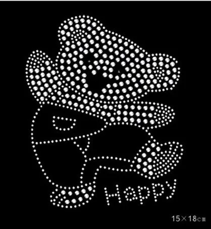 2pcs/lot Dancing Bear hot fix rhinestone transfer motifs iron on transfers motif hot fix rhinestone applique child shirt bag
2pcs/lot Dancing Bear hot fix rhinestone transfer motifs iron on transfers motif hot fix rhinestone applique child shirt bag
