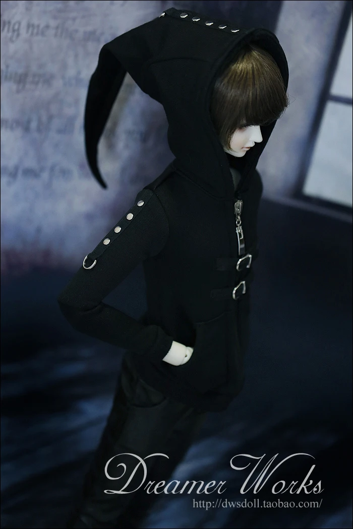 1/4 1/3 scale BJD PUNK Hoody coat for BJD/SD clothing doll accessories,Not included doll,shoes,wig and other accessories 18D1280
1/4 1/3 scale BJD PUNK Hoody coat for BJD/SD clothing doll accessories,Not included doll,shoes,wig and other accessories 18D1280