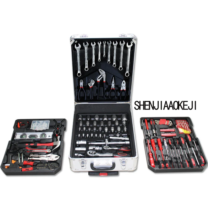 186 Pcs/set Home Auto Repair Car Care Industrial Maintenance Multifunction Hardware Tools LB-447 Auto Repair Car Toolbox
186 Pcs/set Home Auto Repair Car Care Industrial Maintenance Multifunction Hardware Tools LB-447 Auto Repair Car Toolbox