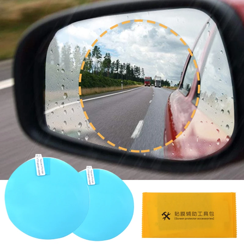 2pcs/lot Rainproof Car Rearview Mirror Sticker Film Anti-fog Protector Film Nanomaterial Membrane sticker anti-rain Universal
2pcs/lot Rainproof Car Rearview Mirror Sticker Film Anti-fog Protector Film Nanomaterial Membrane sticker anti-rain Universal