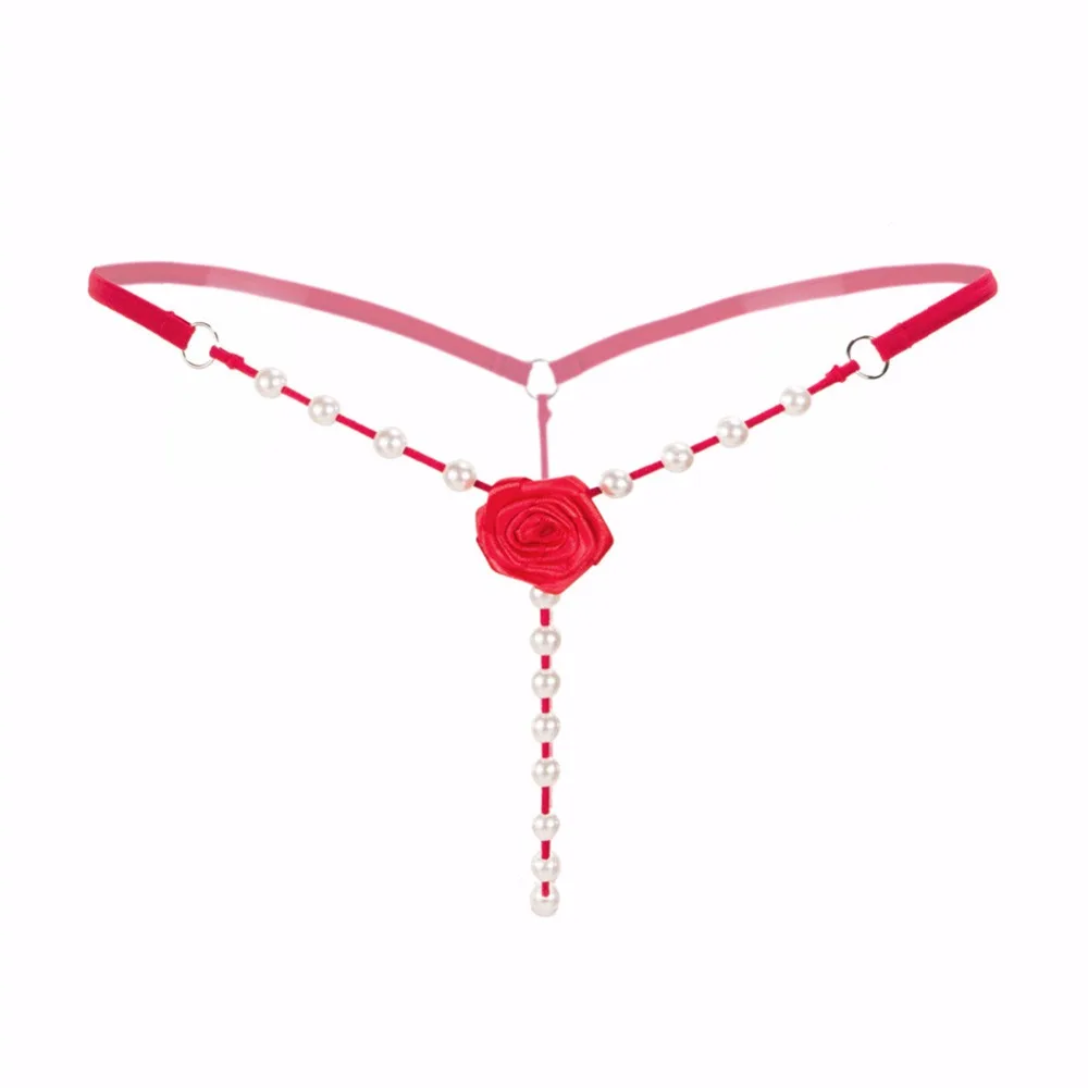 Sexy Women Pearl Thong Flower Temptation Underwear Low Waist G String Womens tanga Ladies Panties
Sexy Women Pearl Thong Flower Temptation Underwear Low Waist G String Womens tanga Ladies Panties