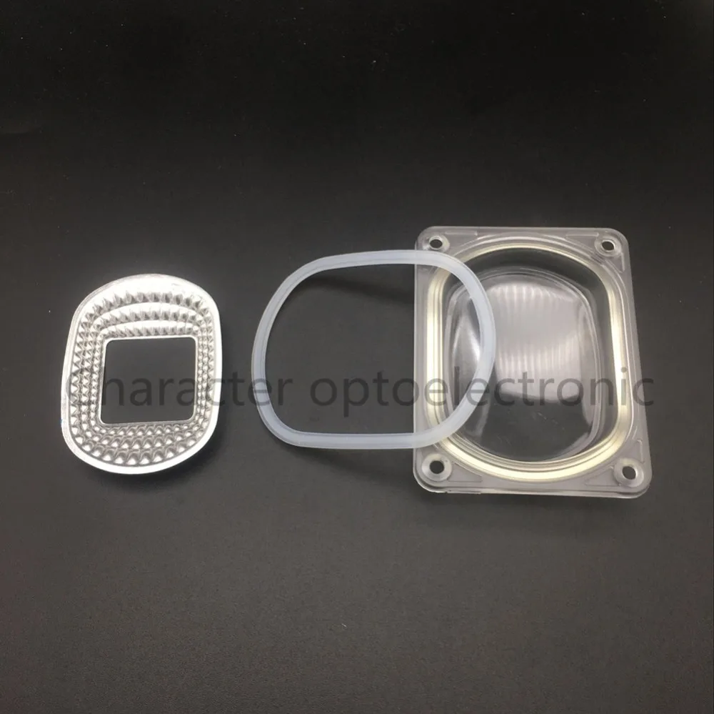 1PCS LED Lens Reflector For LED COB Lamps Include: PC lens+Reflector+Silicone Ring Lamp Cover shades FloodLight DIY
1PCS LED Lens Reflector For LED COB Lamps Include: PC lens+Reflector+Silicone Ring Lamp Cover shades FloodLight DIY