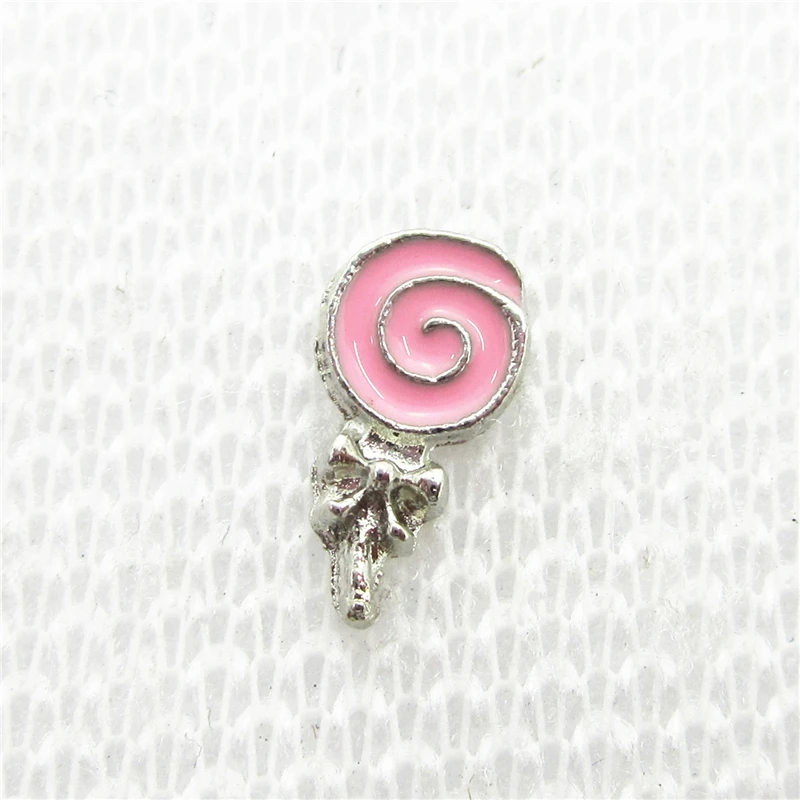 Hot selling 50pcs/lot Pink lollipop Charm Floating Charms Living Glass Memory Floating Lockets DIY Jewelry Charms
Hot selling 50pcs/lot Pink lollipop Charm Floating Charms Living Glass Memory Floating Lockets DIY Jewelry Charms