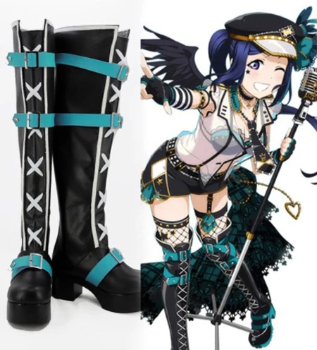 Love Live! Sunshine! Aqours Kanan Matsuura Cosplay Shoes Boots Cosplay Costume Accessories For Women Shoes Custom Made Halloween
Love Live! Sunshine! Aqours Kanan Matsuura Cosplay Shoes Boots Cosplay Costume Accessories For Women Shoes Custom Made Halloween