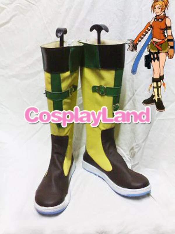 Final Fantasy X Rikku Cosplay Boots Shoes Game Party Cosplay Boots Custom Made for Adult Women Shoes
Final Fantasy X Rikku Cosplay Boots Shoes Game Party Cosplay Boots Custom Made for Adult Women Shoes