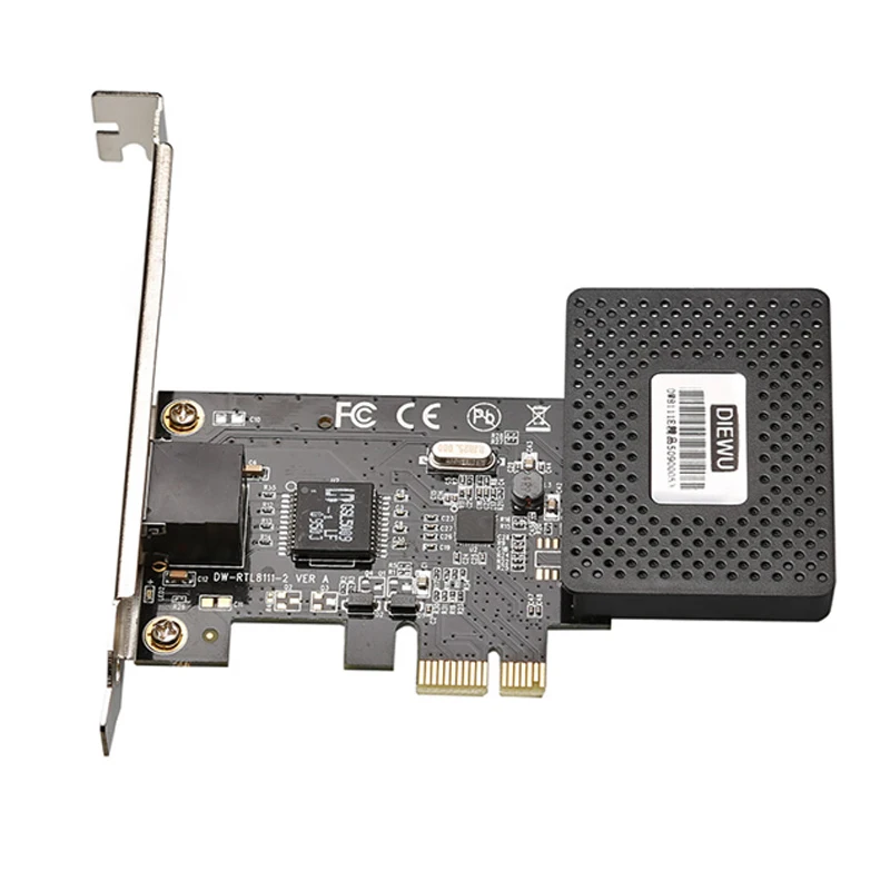 10/100/1000M гигабитная сеть Ethernet Express PCI-E LAN-карта RTL8111e PCI exprss Gigabit
10/100/1000M гигабитная сеть Ethernet Express PCI-E LAN-карта RTL8111e PCI exprss Gigabit