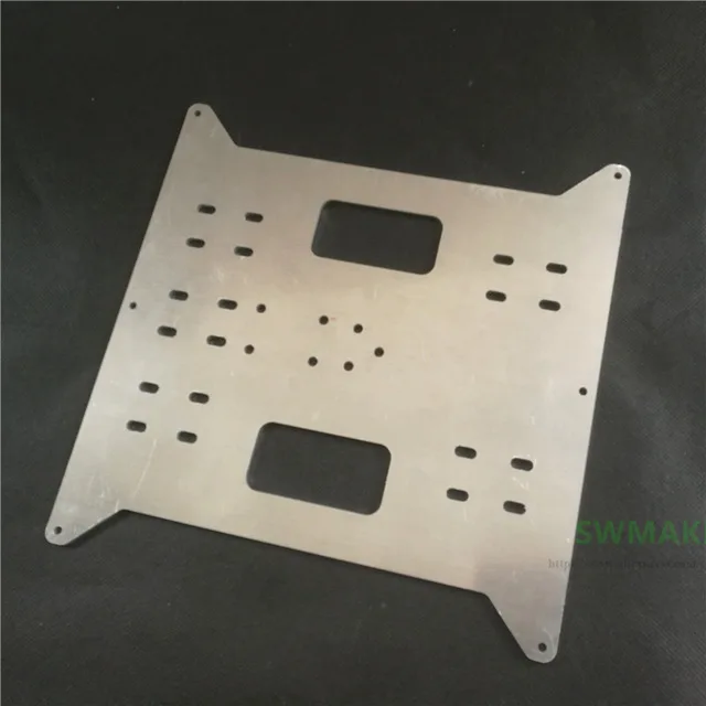 1pcs All Metal Y carriage Aluminum Plate Heated Support Base Plate for Wanhao/Anycubic I3 MEGA i3 3D Printer
1pcs All Metal Y carriage Aluminum Plate Heated Support Base Plate for Wanhao/Anycubic I3 MEGA i3 3D Printer