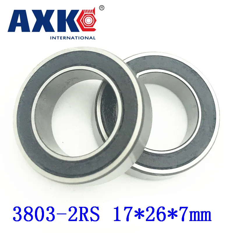 2PCS 3803-2RS Steel Ball Bearing Bicycle Suspension Pivot Point Axle Rolamentos Axk Real New Arrival 17x26x7mm
2PCS 3803-2RS Steel Ball Bearing Bicycle Suspension Pivot Point Axle Rolamentos Axk Real New Arrival 17x26x7mm