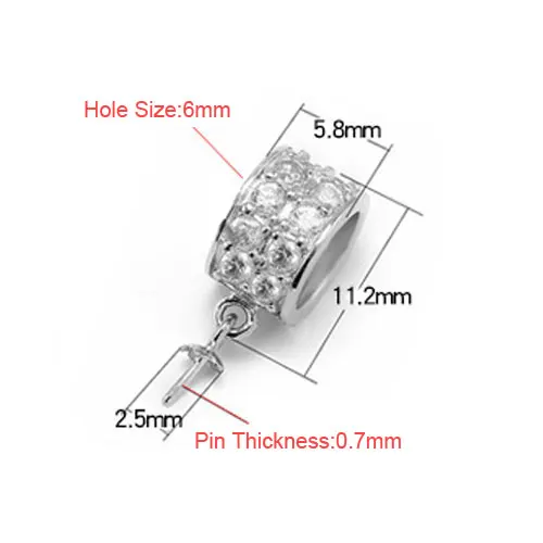 Zircon Pave 925 Sterling Silver Pendant Clasp DIY Pearl Necklace Connector Jewelry Accessories Findings 5pcs/lot SPA106
Zircon Pave 925 Sterling Silver Pendant Clasp DIY Pearl Necklace Connector Jewelry Accessories Findings 5pcs/lot SPA106