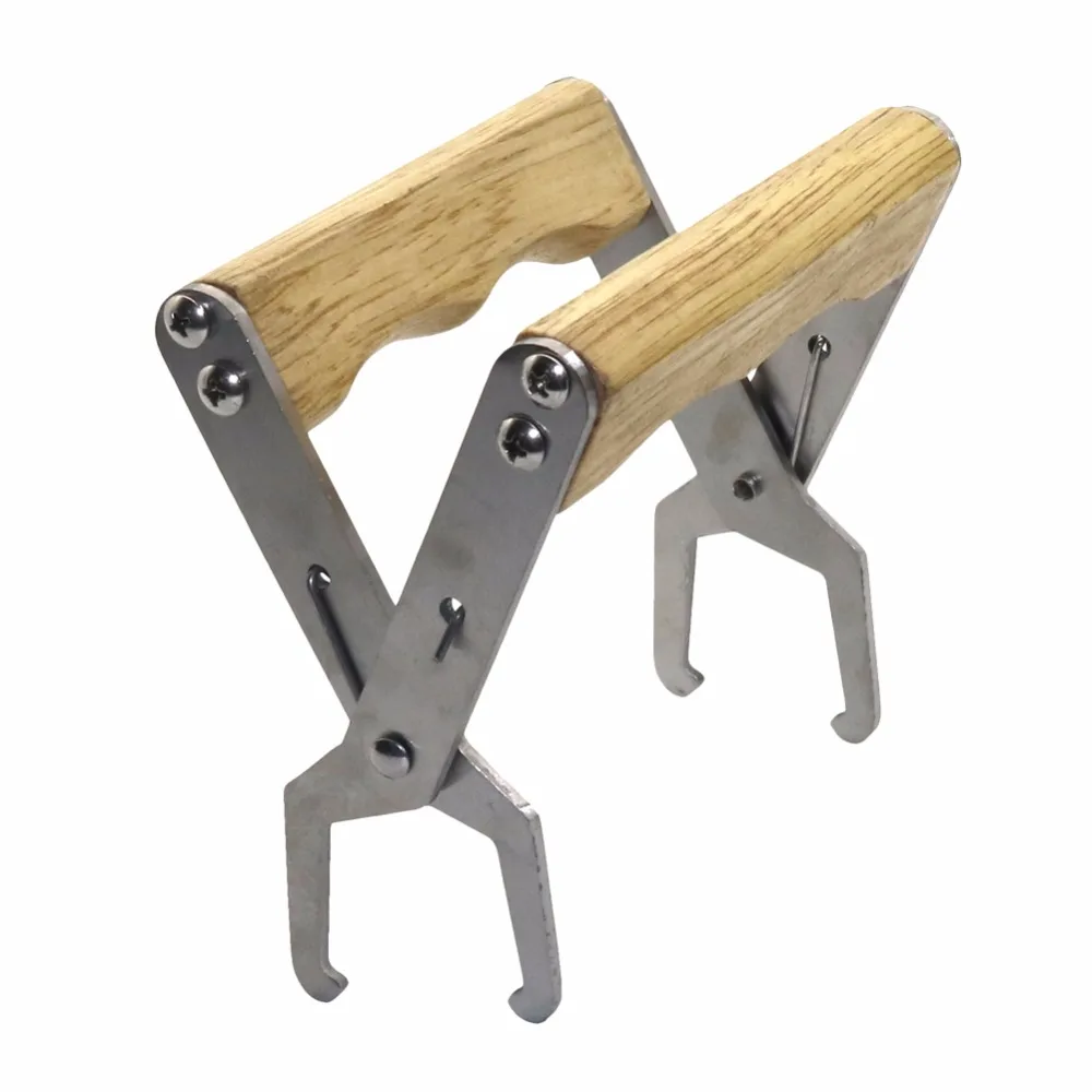 1 Pcs Beekeeping Holder Lifter Capture Grip Wooden Handle Stainless Steel Bee Hive Frame Holder Lifter Capture Grip
1 Pcs Beekeeping Holder Lifter Capture Grip Wooden Handle Stainless Steel Bee Hive Frame Holder Lifter Capture Grip