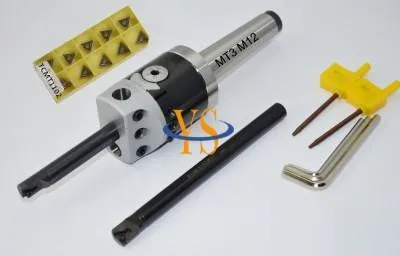 Morse taper MT3 M12 + F1 50mm Boring head +2pcs 12mm Borng bar S12M-STFCR11 100mm and 150mm +10pcs inserts TCMT110204 for steel
Morse taper MT3 M12 + F1 50mm Boring head +2pcs 12mm Borng bar S12M-STFCR11 100mm and 150mm +10pcs inserts TCMT110204 for steel