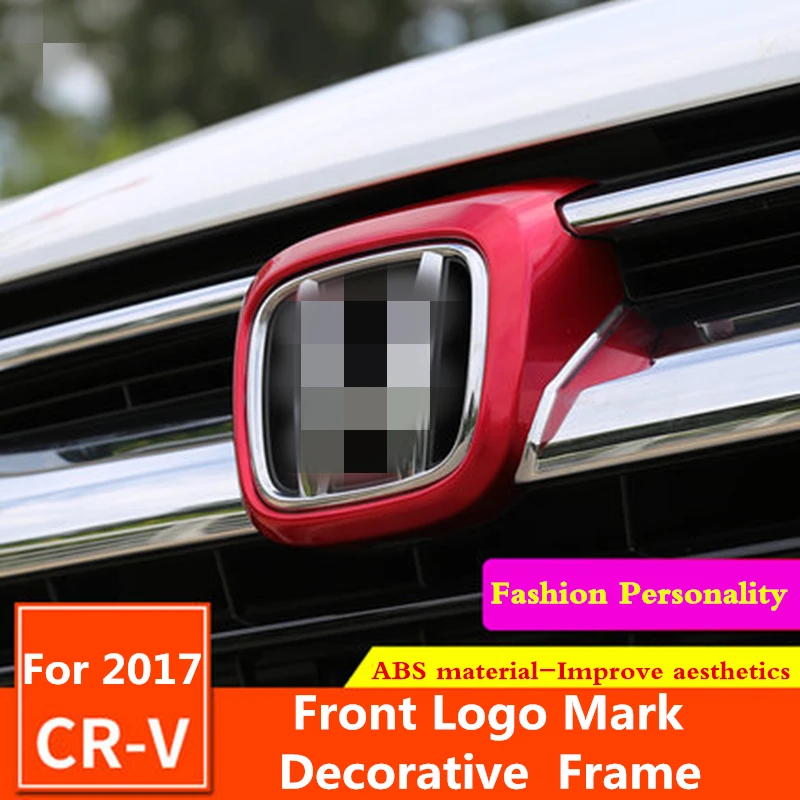 For Honda CRV CR-V 2017 2018 Front logo decorative frame mark Grille Around Surround Cover trim ABS Exterior modification
For Honda CRV CR-V 2017 2018 Front logo decorative frame mark Grille Around Surround Cover trim ABS Exterior modification