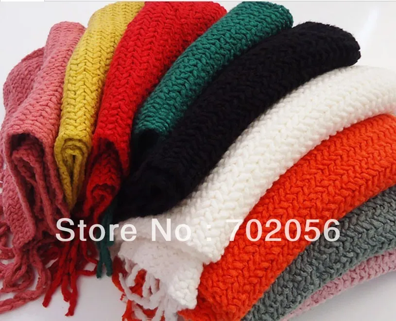 Long Winter solid knited SCARF scarves S Shawl Wrap poncho stole 180*30cm mixed color 10pcs/lot #3054
Long Winter solid knited SCARF scarves S Shawl Wrap poncho stole 180*30cm mixed color 10pcs/lot #3054