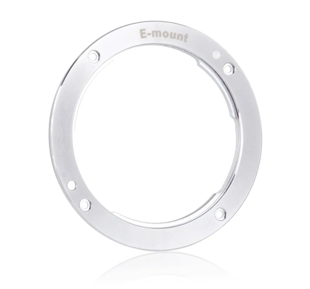 Meike MK-EM1 E-Mount Lens Mount Minimize Lens Shake Long Life Metal Mount for Sony E-mount series Camera
Meike MK-EM1 E-Mount Lens Mount Minimize Lens Shake Long Life Metal Mount for Sony E-mount series Camera