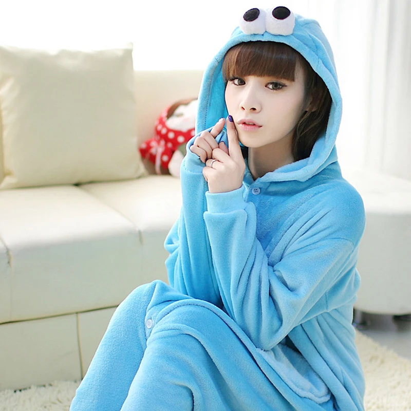 HKSNG Adult Unisex Winter Cartoon Blue Pink Elmo Sesame Cookie Pajamas High Quality Onesie Homewear Costumes Kigurumi
HKSNG Adult Unisex Winter Cartoon Blue Pink Elmo Sesame Cookie Pajamas High Quality Onesie Homewear Costumes Kigurumi
