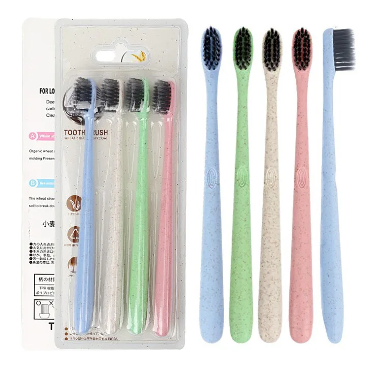 4 Pcs/Pack Bamboo Charcoal Toothbrush Beauty Smlie Antibacterial Toothbrush Soft 4 Colors Toothbrush Oral Care Toothbrush
4 Pcs/Pack Bamboo Charcoal Toothbrush Beauty Smlie Antibacterial Toothbrush Soft 4 Colors Toothbrush Oral Care Toothbrush