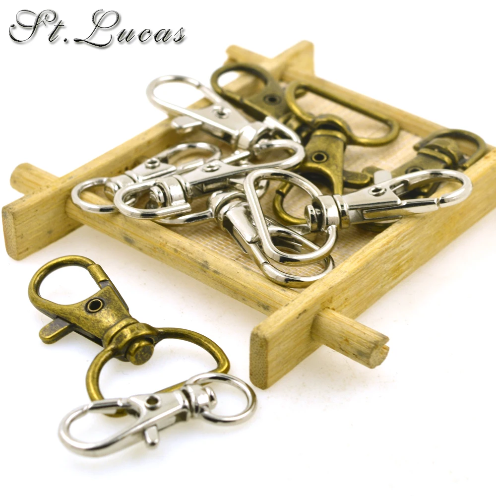 New 10pcs/lot silver bronze Metal Luggage bag Dog buckle Snap hook Bag hanger Lobster Clasp DIY Sewing handmade Key chain button
New 10pcs/lot silver bronze Metal Luggage bag Dog buckle Snap hook Bag hanger Lobster Clasp DIY Sewing handmade Key chain button