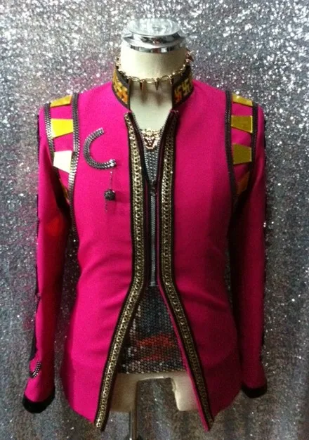 New Fashion Gd style Male Singer Performance Jacket Nightclub Singer Dancer Stage Show Costumes
New Fashion Gd style Male Singer Performance Jacket Nightclub Singer Dancer Stage Show Costumes