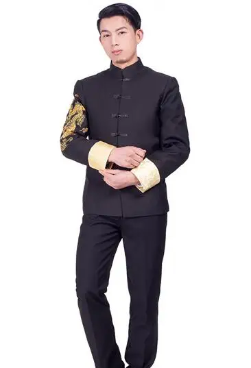 Chinese style traditional suits jacket + Pants men Garment male Kungfu clothing Zhongshan China National costume Youth clothes
Chinese style traditional suits jacket + Pants men Garment male Kungfu clothing Zhongshan China National costume Youth clothes