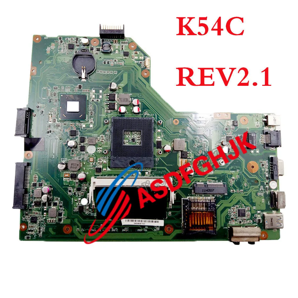 For Asus K54C A54C X54C Motherboard Mainboard 60-N9TMB1100 REV 2.1 100% TESED OK
For Asus K54C A54C X54C Motherboard Mainboard 60-N9TMB1100 REV 2.1 100% TESED OK