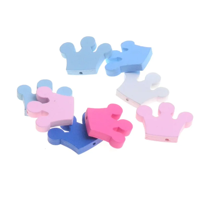 MIAOCHI DIY 20PCs Natural wood Crown Spacer Wooden Beads For Kids Jewelry Making DIY Necklace 25x30mm
MIAOCHI DIY 20PCs Natural wood Crown Spacer Wooden Beads For Kids Jewelry Making DIY Necklace 25x30mm