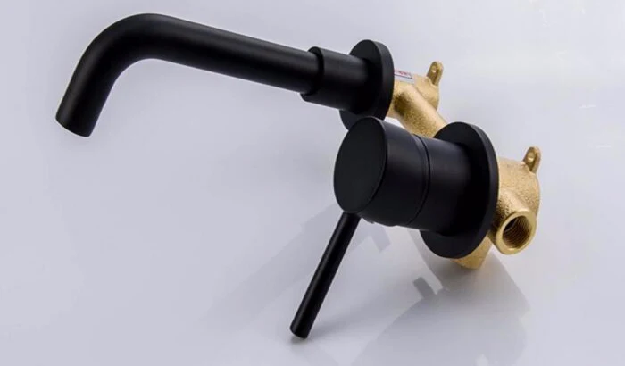 black color Finish Single Handle Wall Mount Widespread Bathroom Sink Faucet BL005
black color Finish Single Handle Wall Mount Widespread Bathroom Sink Faucet BL005
