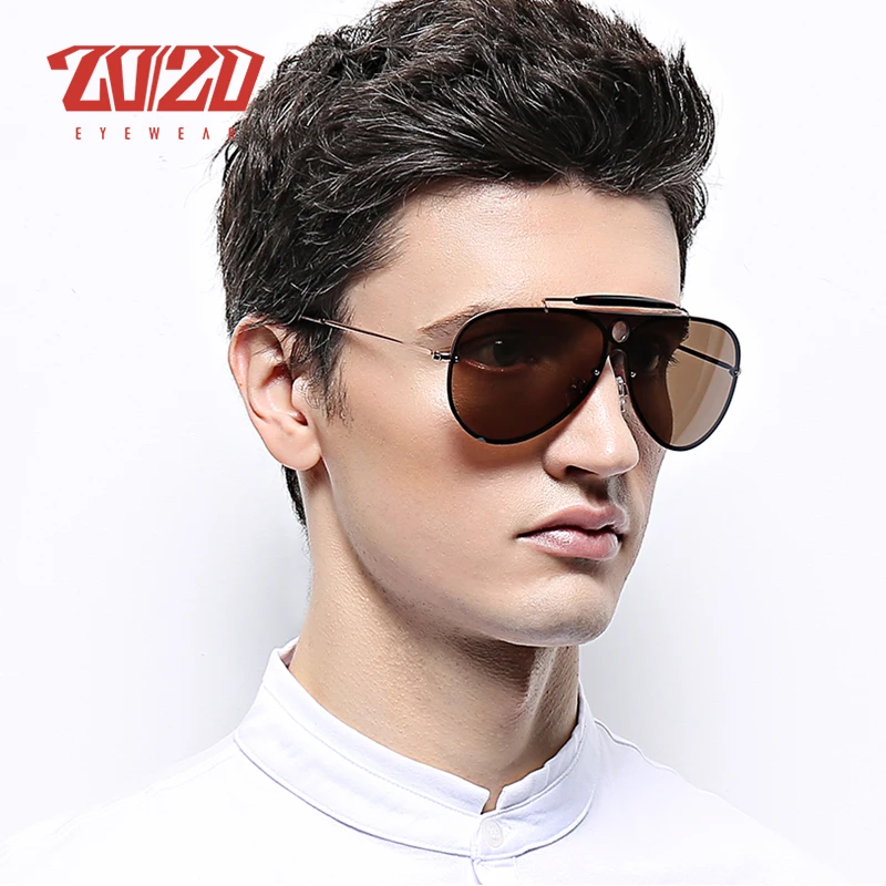 20/20 Brand New Vintage Unisex Sunglasses Men Fashion Pilot Glasses Woman Shades Brown Eyewear UV400 Gafas 17021
20/20 Brand New Vintage Unisex Sunglasses Men Fashion Pilot Glasses Woman Shades Brown Eyewear UV400 Gafas 17021