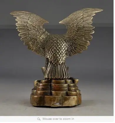 Art Bronze Decoration Crafts Brass old Chinese Vintage Brass Handwork Hammered Wealth Succeed Eagle StatueS Statue
Art Bronze Decoration Crafts Brass old Chinese Vintage Brass Handwork Hammered Wealth Succeed Eagle StatueS Statue