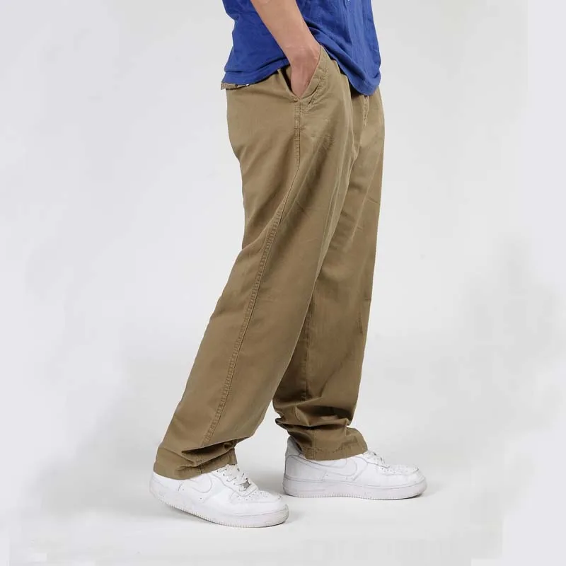 Summer Men's Cargo Pants Cotton Loose Baggy Wide Leg Pants Thin Long Trousers Hip Hop Harm Man Joggers Clothing Big Size M-6XL
Summer Men's Cargo Pants Cotton Loose Baggy Wide Leg Pants Thin Long Trousers Hip Hop Harm Man Joggers Clothing Big Size M-6XL