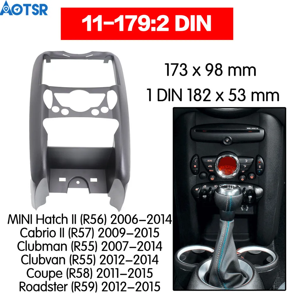 Автомобильный радиоприемник Fascia frame для MINI Hatchback II (R56) Cabrio II (R57) Clubman (R55) Dash Facia Panel Stereo Audio Bezel dash Mount CD
Автомобильный радиоприемник Fascia frame для MINI Hatchback II (R56) Cabrio II (R57) Clubman (R55) Dash Facia Panel Stereo Audio Bezel dash Mount CD