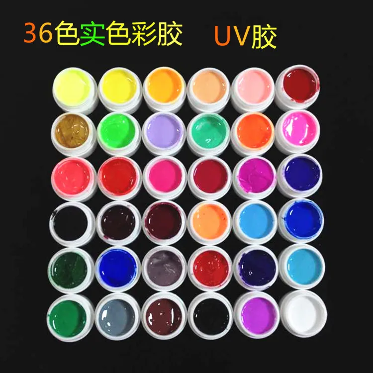 New polish gel 36 colors Pure Nail Art UV Gel Solid Extension Manicure set nail polish For Builder Polish Lamp
New polish gel 36 colors Pure Nail Art UV Gel Solid Extension Manicure set nail polish For Builder Polish Lamp