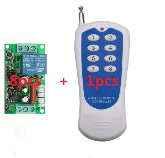 Smart wireless remote switch 220V,Power Switch System 8 Receiver& 1 Transmitter 8CH 10A Light Lamp LED SMD ON OFF
Smart wireless remote switch 220V,Power Switch System 8 Receiver& 1 Transmitter 8CH 10A Light Lamp LED SMD ON OFF