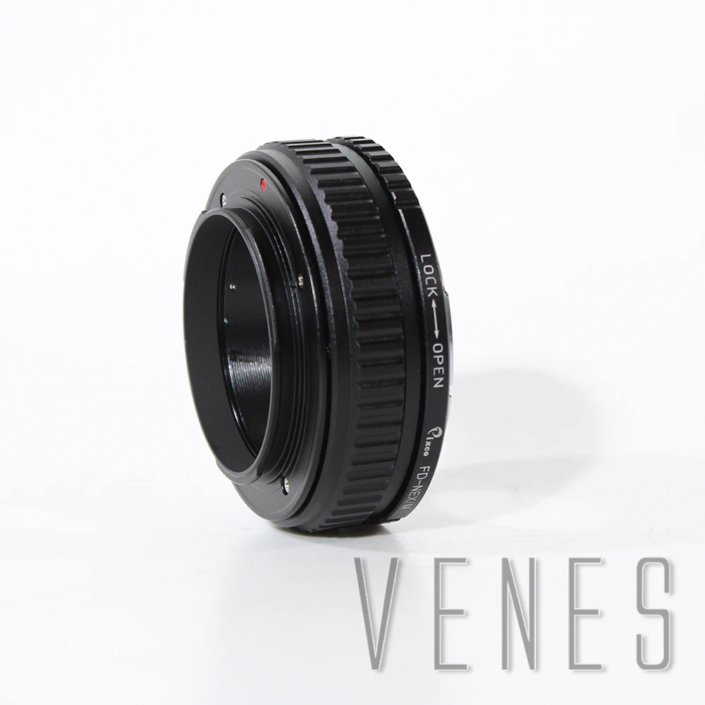 Venes FD-NEX/M, Adjustable Macro to Infinity Lens Adapter Suit For Canon FD Lens to Suit for Sony E Mount NEX Camera
Venes FD-NEX/M, Adjustable Macro to Infinity Lens Adapter Suit For Canon FD Lens to Suit for Sony E Mount NEX Camera