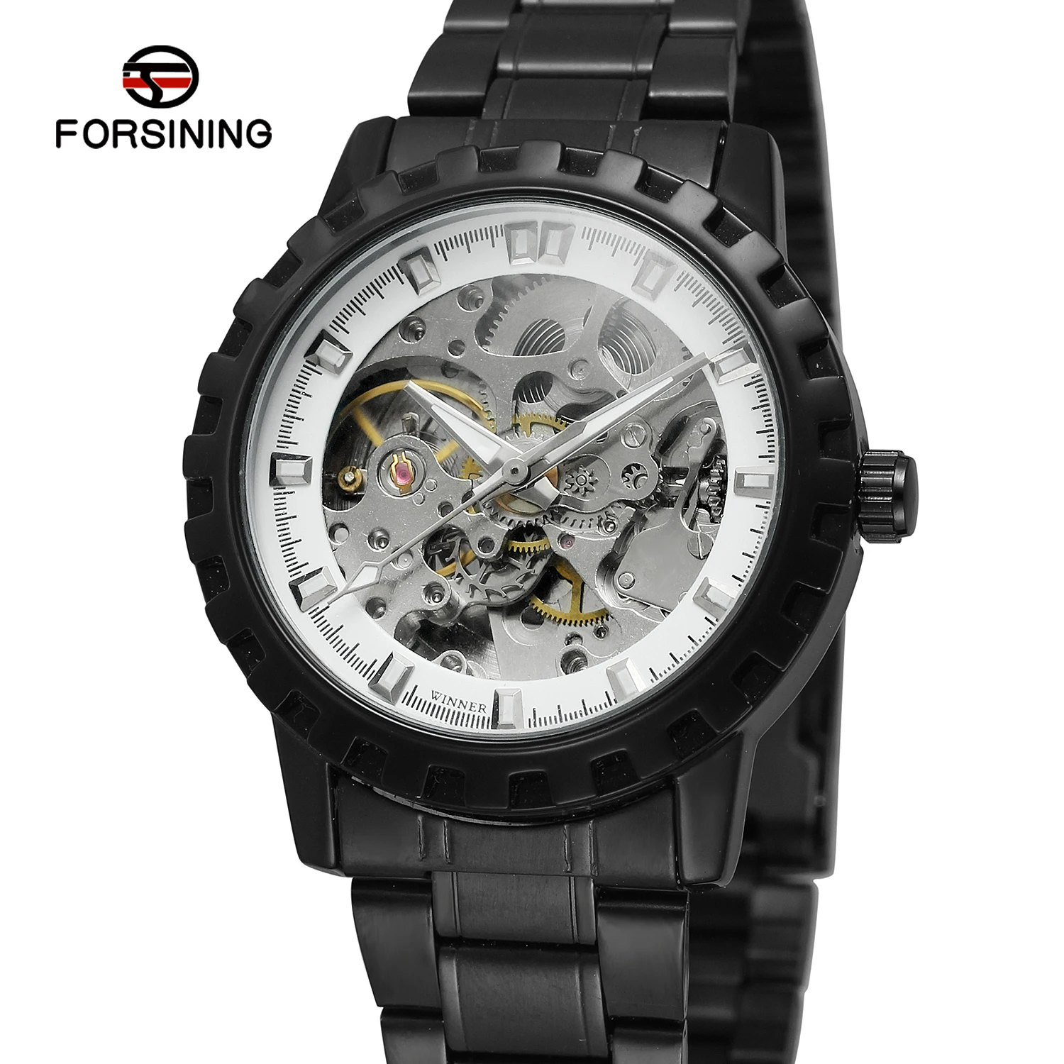 2023 Fashion Winner Top Brand Vintage Black Full Stainless Steel Dial Men Mechanical Skeleton Clock For Men Gift Wrist Watches
2023 Fashion Winner Top Brand Vintage Black Full Stainless Steel Dial Men Mechanical Skeleton Clock For Men Gift Wrist Watches