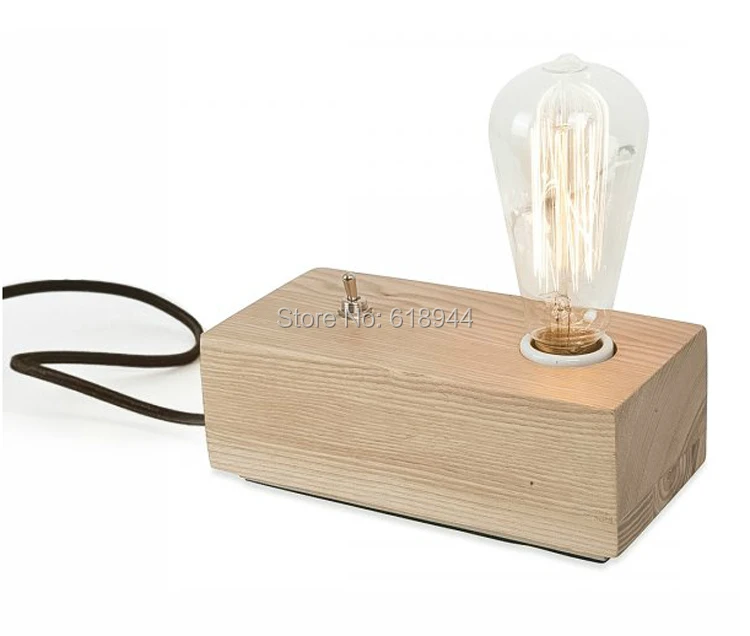 Creative Retro American Wood Table Lamp Bedroom Bedside Lamp Art Reading Lamp Decorative Lights
Creative Retro American Wood Table Lamp Bedroom Bedside Lamp Art Reading Lamp Decorative Lights